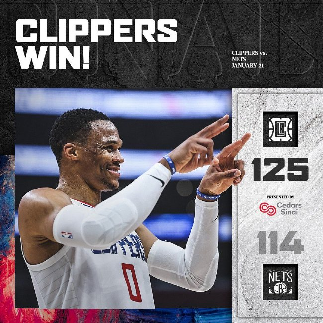22-0!快船末节神逆转 哈登24+10威少23+9