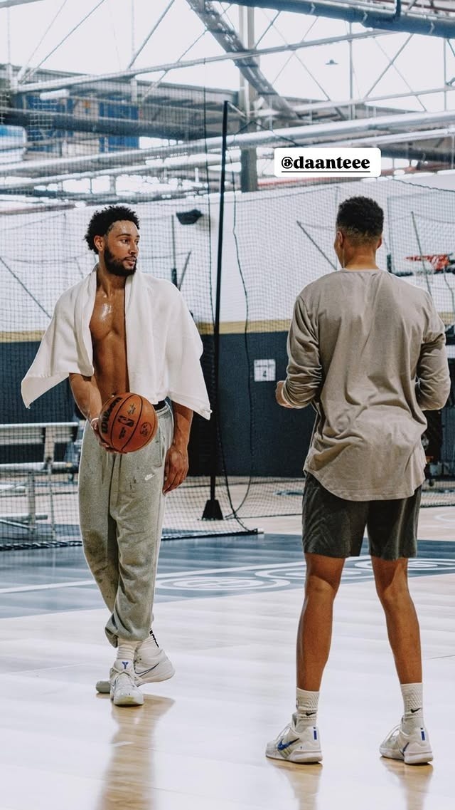 本·西蒙斯澳洲训练营晒照 自由身谋求重返NBA与国家队