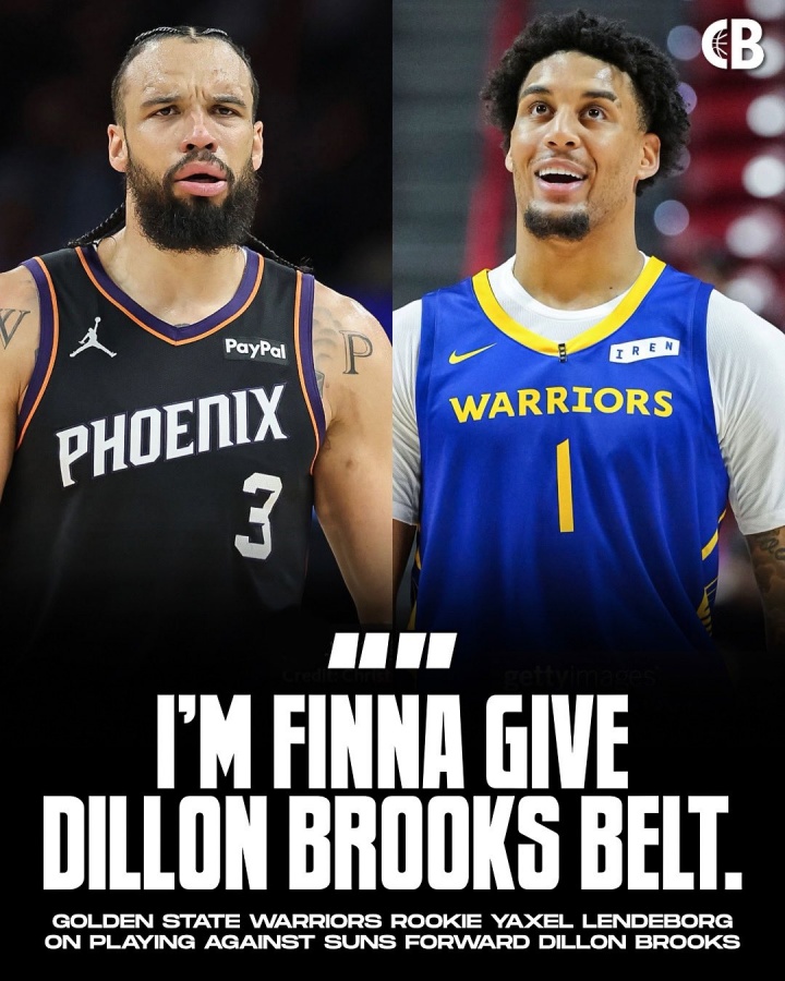 伦德博格放话：对位狄龙，准备狠狠收拾他一顿