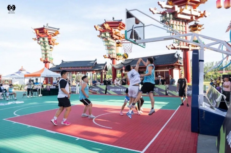 FIBA Open 3×3准格尔旗站战罢 锐芒队20:16力克大个儿联盟夺冠