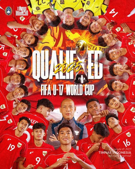 印尼国少两连胜出线U17世界杯 队史首次通过预选赛晋级 印尼国少两连胜出线U17世界杯 队史首次通过预选赛晋级