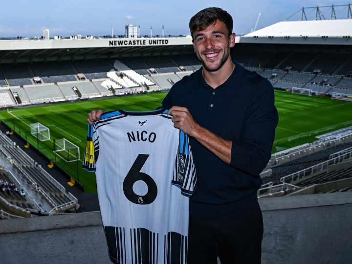 每体:尼科·冈萨雷斯转会至纽卡,巴萨将获得190万欧元 每体:尼科·冈萨雷斯转会至纽卡,巴萨将获得190万欧元