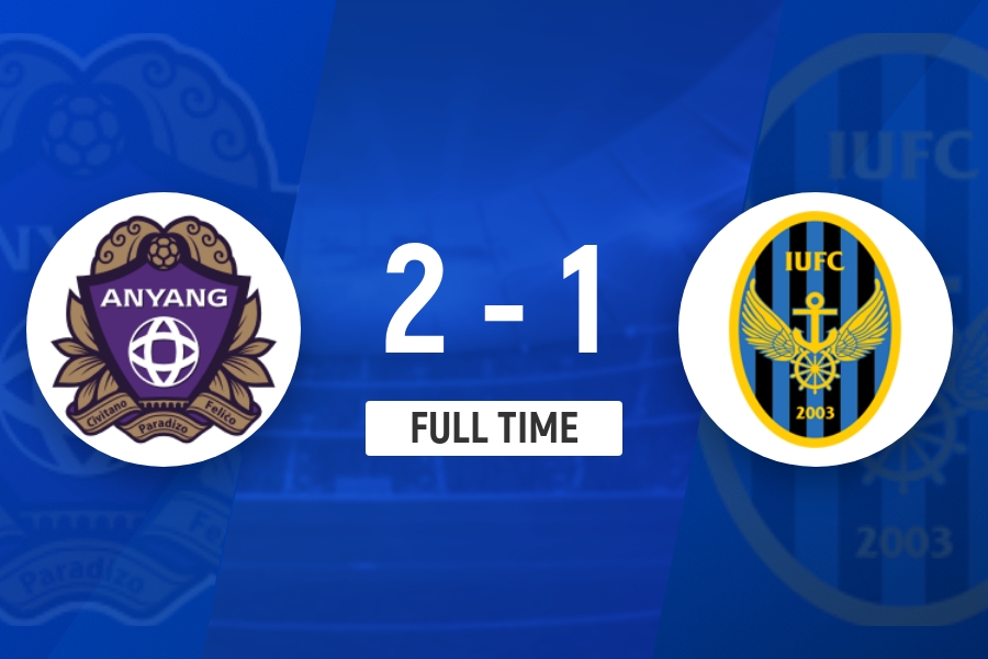 K联赛:马修斯梅开二度!安养FC2-1逆转10人仁川!